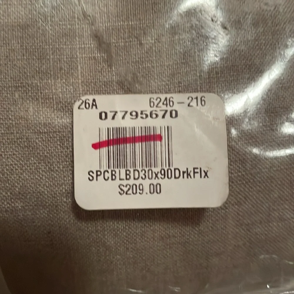 NWT (2) Pottery Barn Dark Flax 30x90 Curtains